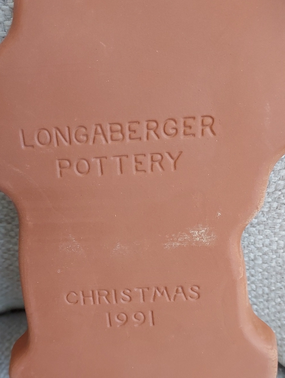 VINTAGE Longaberger St. Nick (1993) & Kriss Kringle (1991) Candy/Cookie Molds - Picture 10 of 14